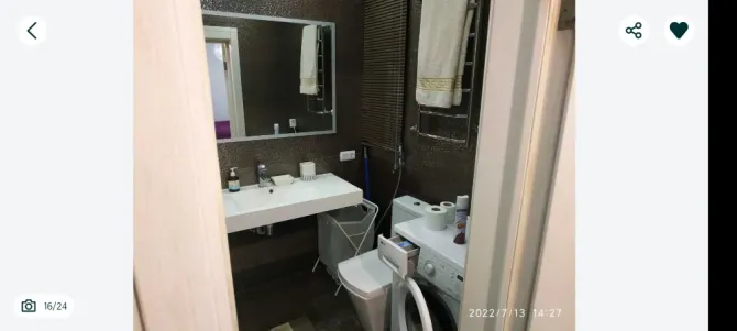 1-room apartment for rent at Akhmatovoy 32/18 Poznyaki. Видовая. light warm Kiev - photo 16