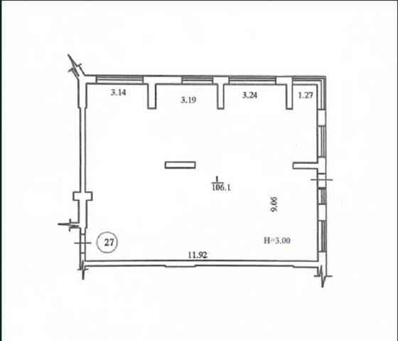 Оренда офісне приміщення на улица Центральная, д.21 приміщень - 1, поверх - 5/7 Киев