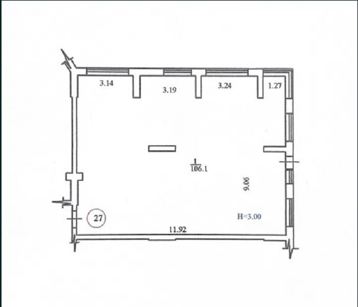 Оренда офісне приміщення на улица Центральная, д.21 приміщень - 1, поверх - 5/7 Киев - изображение 2