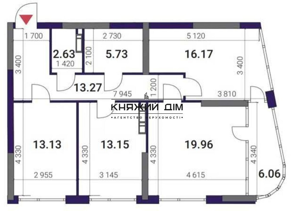 Продаж 3к Квартира 90 кв.м Причальная ул. Київ - фото 4