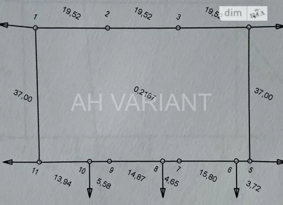 For sale land plot For the construction of a private residential building area 21.67 ares Загорська Uzhhorod - photo 6