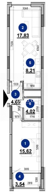 Продаж Квартира 2-кімнатна, 9/14 поверх на вул. Андрія Верхогляда Київ - фото 10