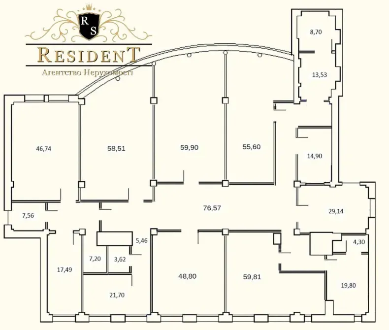 Продажа Офисные помещения площадь 540 кв.м   Днепр - изображение 13