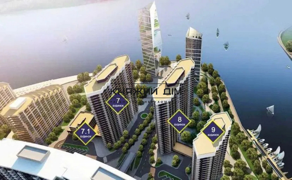 Продаж 1-кімнатної квартири в ЖК Зарічний. Будинок 7. Метро Славутич. № 21146540 Київ - фото 2