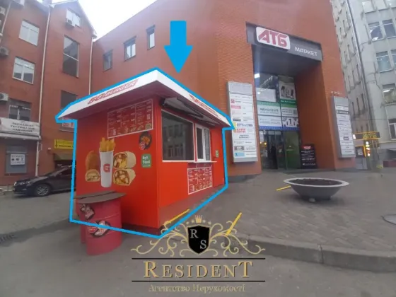 For sale Shop / Salon / Retail Point area 12 sq.m  at Королеви Єлизавети 1 Dnipro