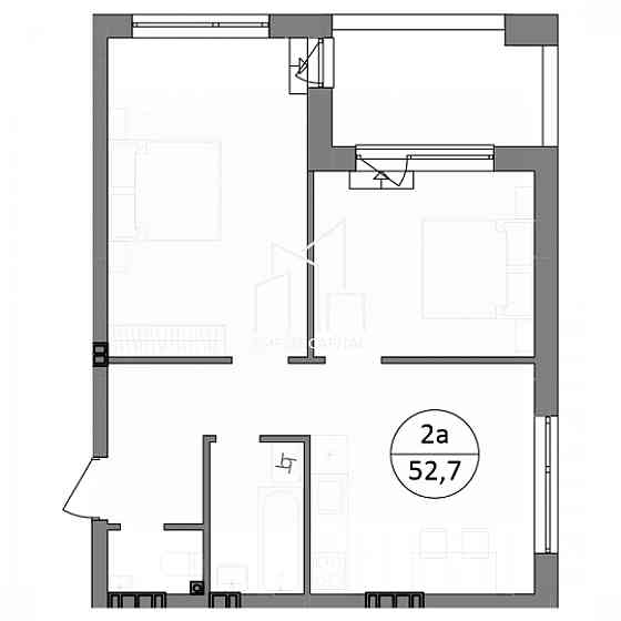Продаж 1к квартири 52.7 кв. м Брюховичі (Перемишлянський район)