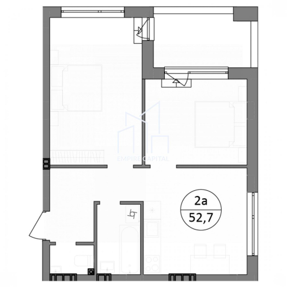 Продаж 1к квартири 52.7 кв. м Брюховичі (Перемишлянський район) - фото 5