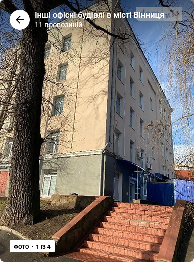 Оренда торгове приміщення на Архітектора Артинова поверх - 1/5 Вінниця - фото 1