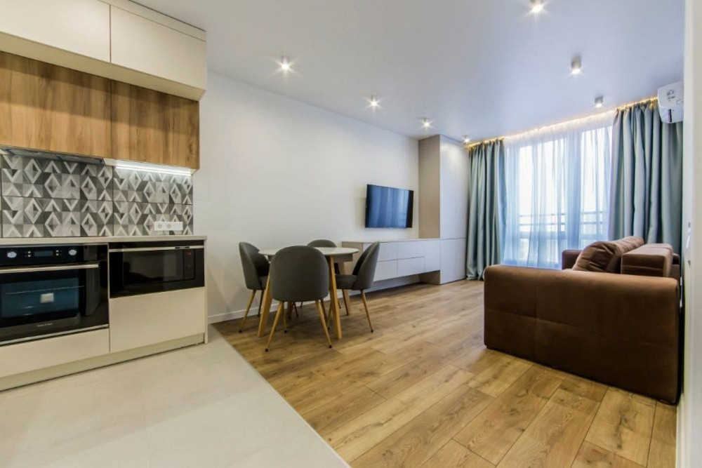 Оренда Квартира 1-кімнатна, 17/25 поверх на Днепровская набережная, 16г Київ - фото 1