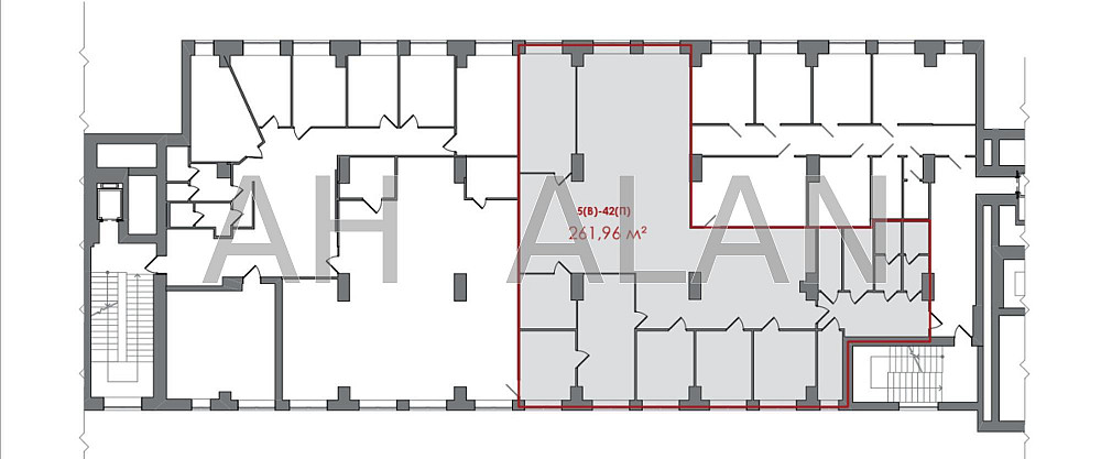 Оренда офісне приміщення на Пимоненка Миколи вул., 13 поверх - 4/6 Київ - фото 20