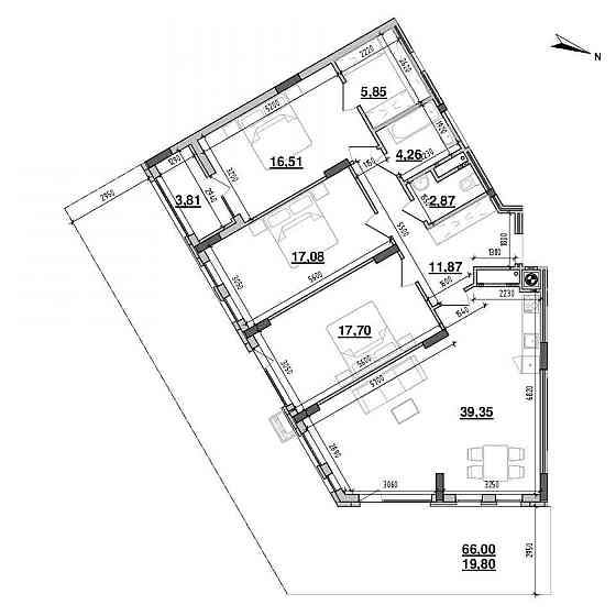 Продаж Квартира на улица Хмельницького Богдана 207 L'viv