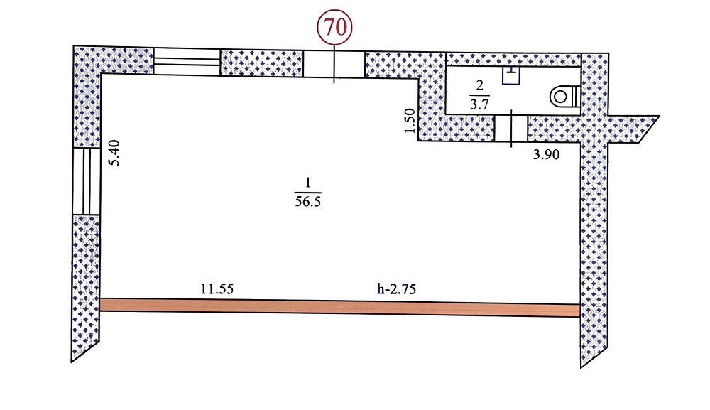 Продаж приміщення вільного призначення на Репіна вул., 36 поверх - 1/10 Тернополь - изображение 14