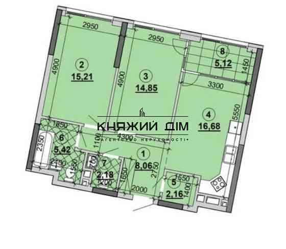 Продаж 2-во к.кв. на Дніпровській Набережній в ЖК Great, Дарницький р-н. Код об'єкту 21145461 Киев