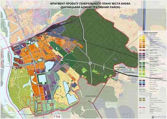 Продаж земельної ділянки 1 га Київ