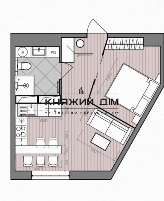 Продаж 1 кімнатної квартири в Шевченківському районі ЖК Подол Плаза КОД 21133845 Kiev - photo 6