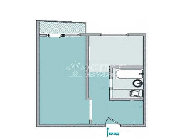 Продаж Квартира 1-кімнатна, 3/12 поверх на вул. Холодногірська Харьков - изображение 5