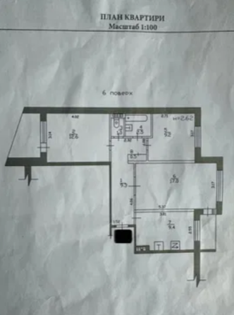 Продаж Квартира 3-кімнатна на ул. Генерала Плиева, 25 Теплодар