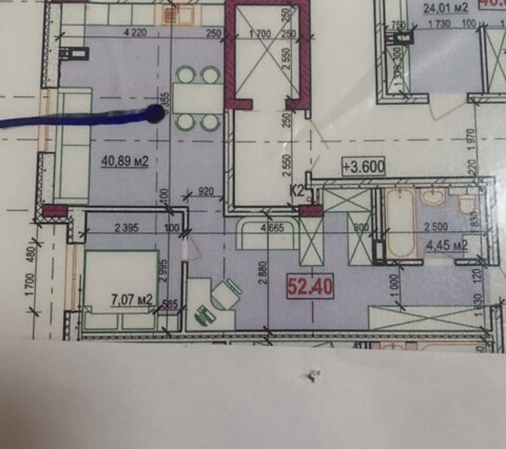 Продаж Квартира 1-кімнатна, 4/5 поверх на Івана Богуна Винница - изображение 11