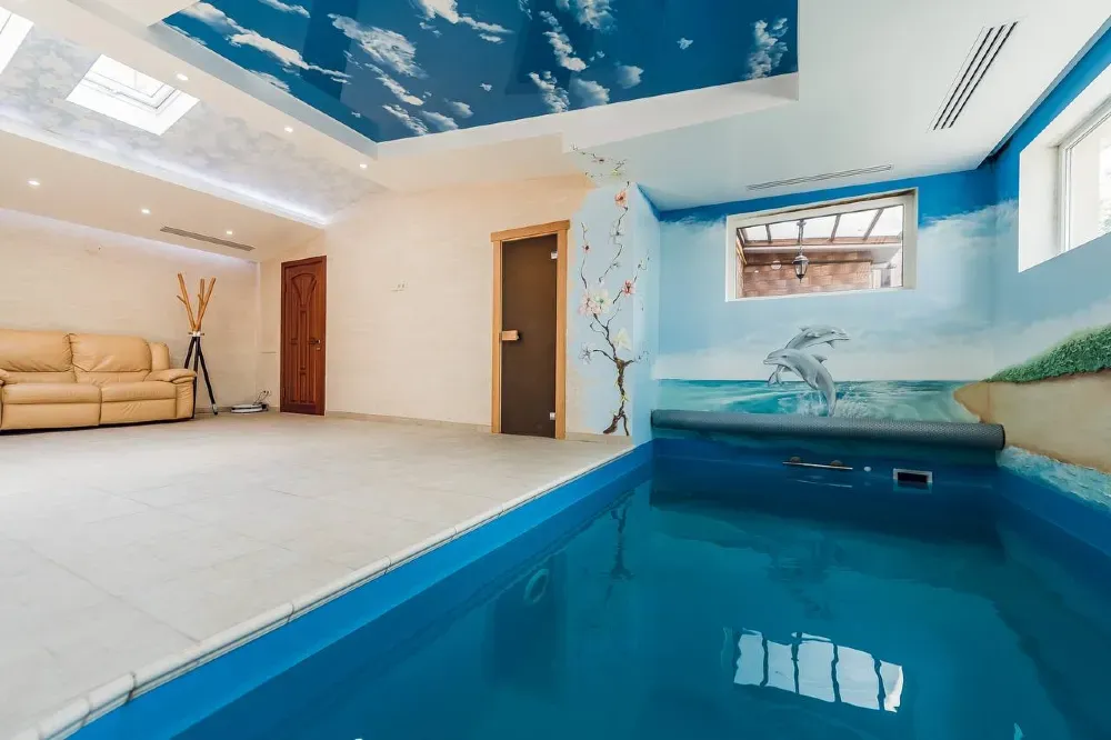 637 Будинок подобово з басейном для відпочинку Київ - фото 1