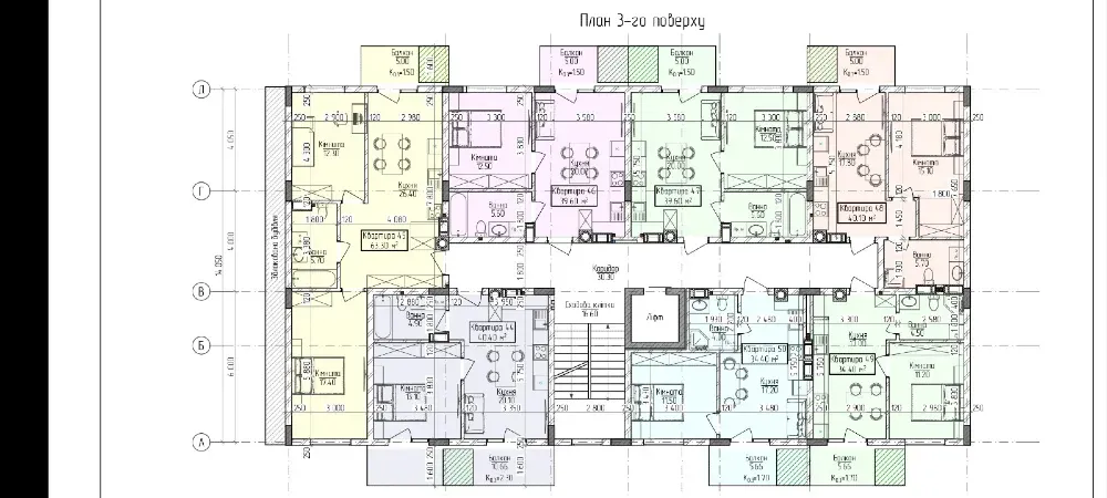 Продаж 1к Квартира 63 кв.м Богомольця 17 Ужгород - фото 7