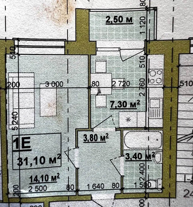 Продаж Квартира 1-кімнатна, 3/14 поверх Івано-Франківськ - фото 1