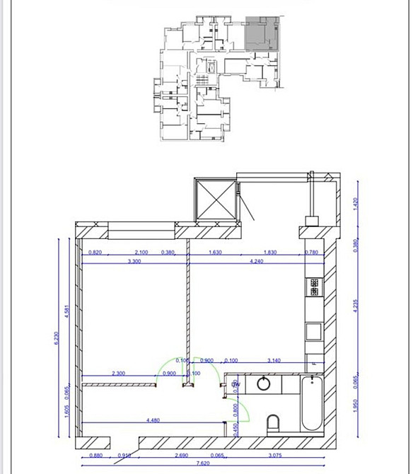 Продаж Квартира 1-кімнатна, 5/10 поверх на Немирівське Шосе Vinnytsya - photo 2