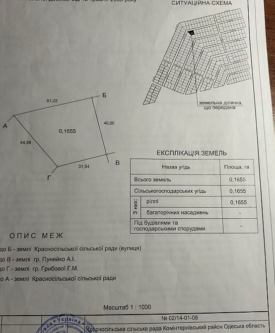 Продаж земельної ділянки 16.5 соток на ул. Вишнева, 100 Красносілка - фото 1