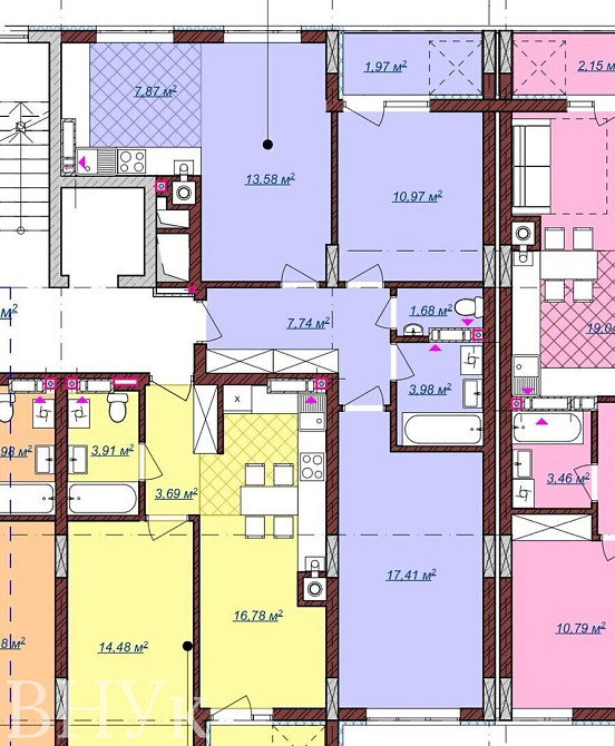 Продаж Квартира 2-кімнатна, 1/6 поверх на Вулецька L'viv - photo 3