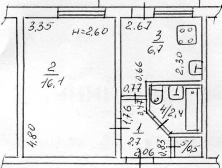 продається 1-кімнатна квартира Одеса - фото 4