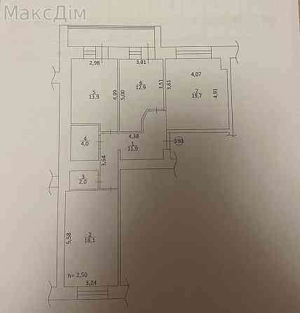 Продаж Будинок 3-кімнатний на Степана Бандери пр. Ternopil'