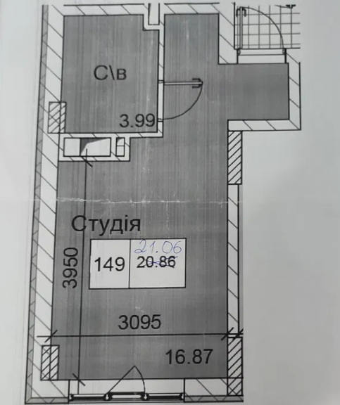 Продам смарт-квартиру с видом на море на пос.Котовского (ул.Ак.Сахарова) Одеса - фото 7