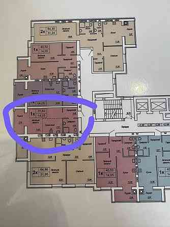 Продаж 1к Квартира 32 кв.м Івана Сльоти Zhytomyr