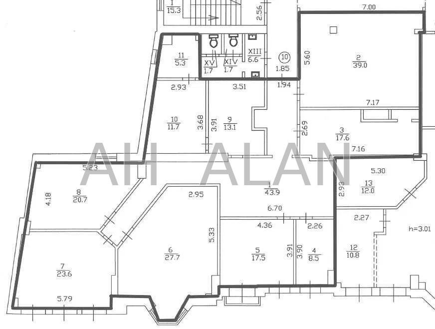 Оренда офісне приміщення на Воздвиженська вул., 45 приміщень - 7, поверх - 2/7 Київ - фото 19