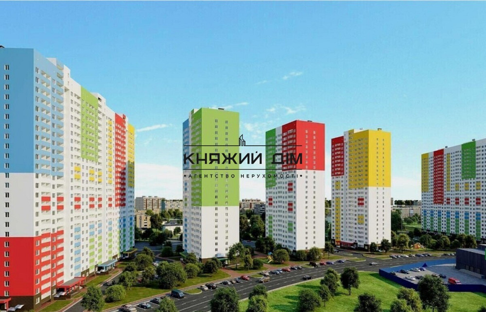 Продаж Квартира 1-кімнатна, 18/25 поверх на Симоненко Бровары - изображение 1