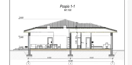 For sale 1-storey House with land 4.5 ares 115 sq.m 3 rooms at Івана Франка Uzhhorod