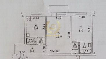 Продаж Квартира 2-кімнатна, 3/5 поверх на Академика Шалимова ул., 13А Kiev - photo 9