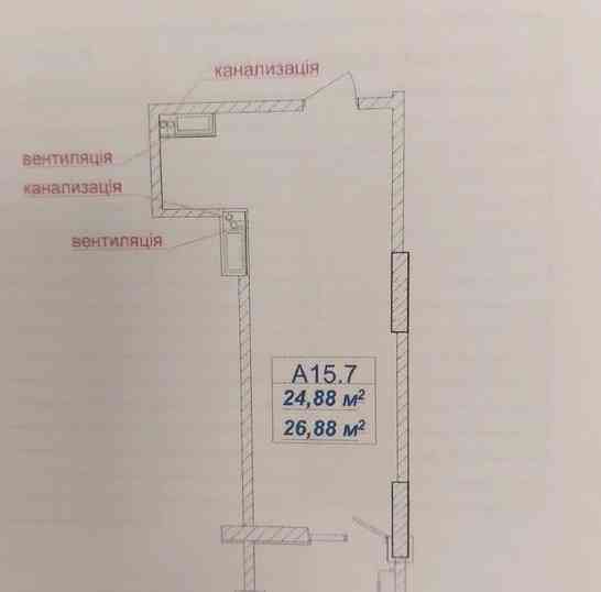 Продаж Квартира 1-кімнатна, 15/18 поверх на Посмитного улица, 20А Одеса