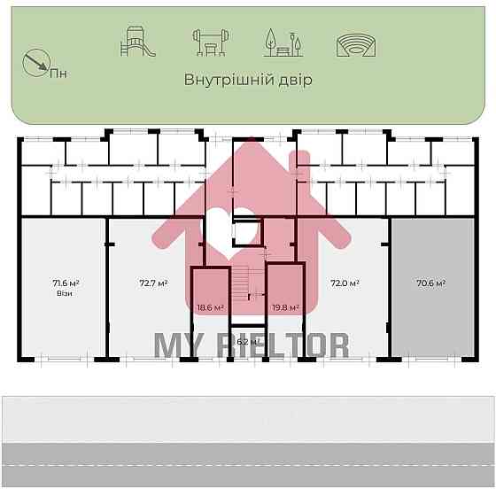 Продаж приміщення вільного призначення на Легоцького Uzhhorod