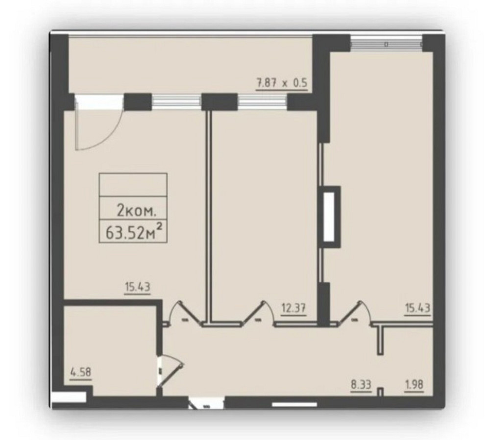 Продаж Квартира 2-кімнатна, 5/8 поверх на Дача Ковалевского, 91 Одеса - фото 10