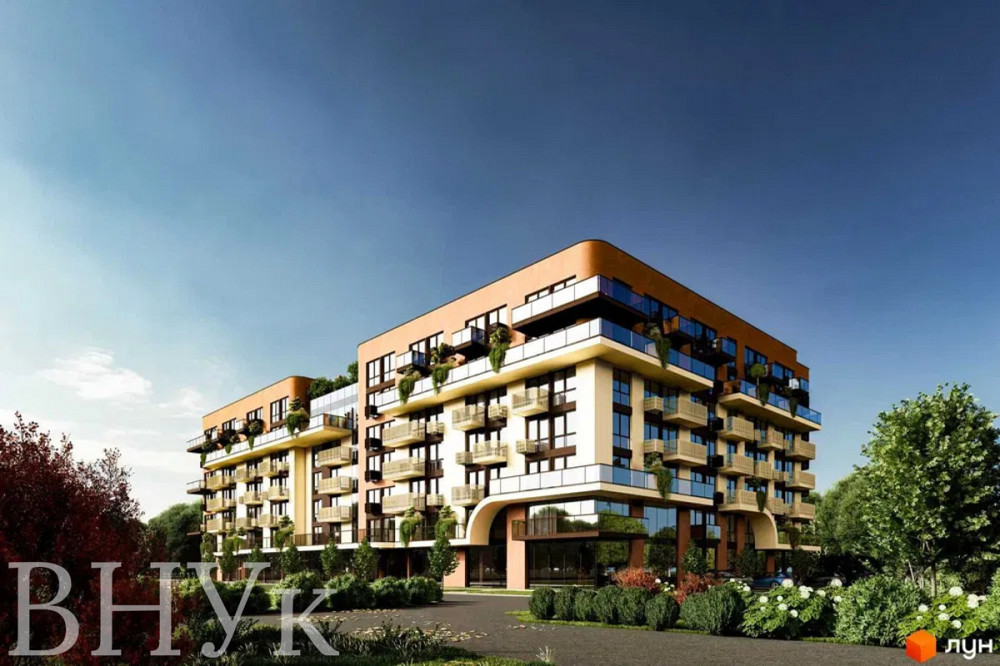 Продаж Квартира 1-кімнатна, 5/8 поверх на Парковий провулок Ужгород - изображение 1