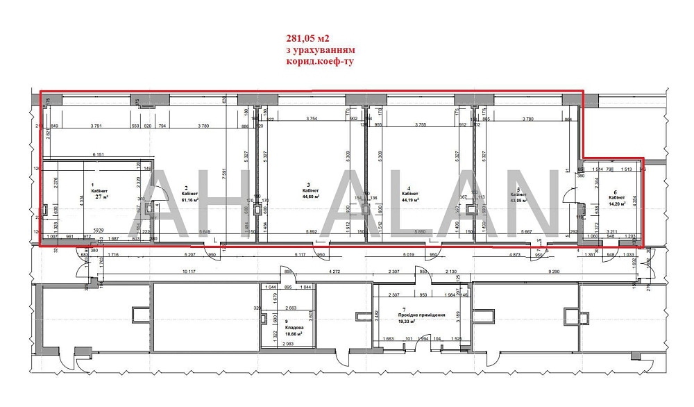 Оренда офісне приміщення на Сурикова вул., 3А приміщень - 6, поверх - 4/5 Київ - фото 6