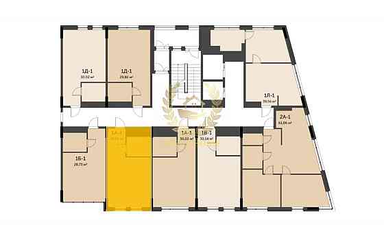 Продаж Квартира 1-кімнатна, 7/14 поверх на Берковецкая ул. Київ