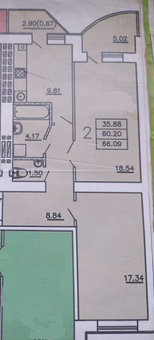 Продам просторную 2-х комнатную квартиру в ЖК Теплый дом. Крижанівка (Комінтернівський район) - фото 7