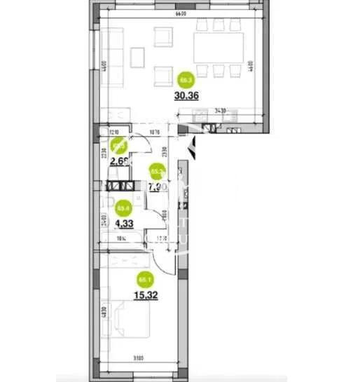 Продаж 2к Квартира 61 кв.м Рудненська, 8 Львів - фото 10