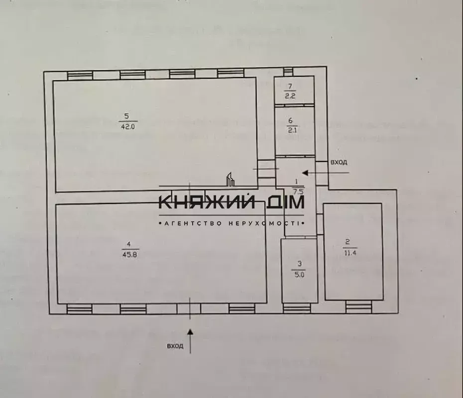Продаж приміщення вільного призначення на Набережно-Крещатицкая ул. поверх - 1/2 Київ - фото 2