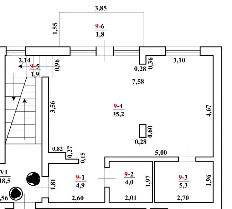 For sale 3-room Apartment 134 sq.m Собранецька 100 Uzhhorod - photo 18
