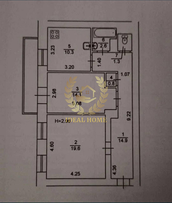 Продам 2-х кім. квартиру в серці Києва вул. Є. Чикаленка (Пушкінська) Київ - фото 3