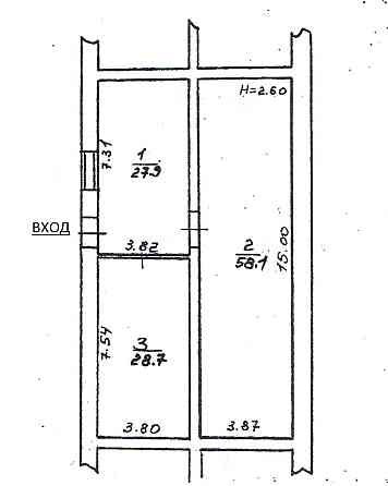 Продаж комерційне приміщення на ул. Греческая, 40 приміщень - 2, поверх - 1 Одеса