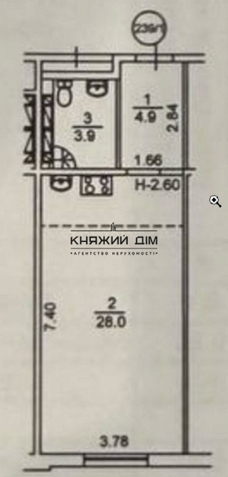 Продаж Квартира 1-кімнатна, 16/16 поверх на вул. Трутенко Онуфрия ул./Михайла Максимовича Киев - изображение 8
