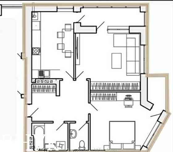 Продаж Квартира 2-кімнатна, 10/10 поверх на вул. Коновальця Є. Ternopil'